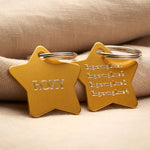 Star Gold Aluminium Tag